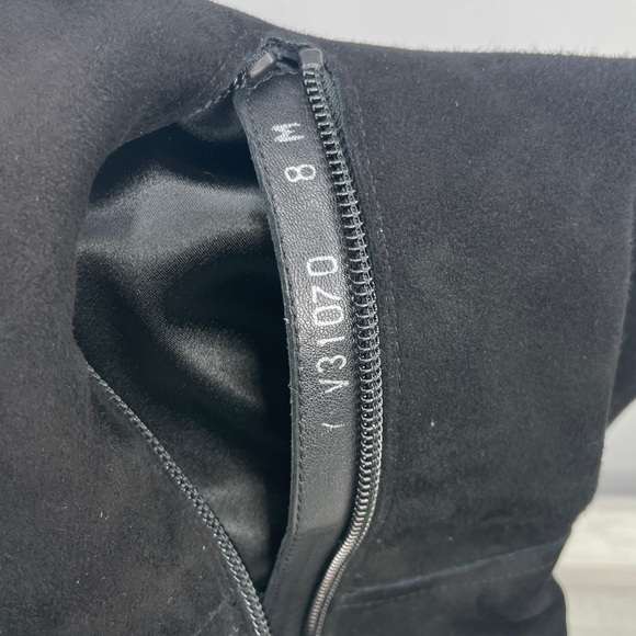 Like New! Stuart Weitzman Hilo black suede over the knee boots size 8 - Picture 7 of 10